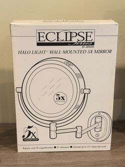 Halo Light Wall-Mounted Mirror