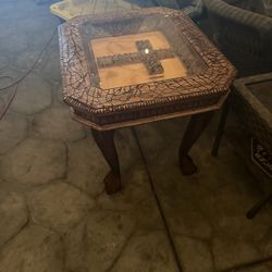 Coffe Table Cross Religious 