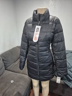 32 Heat Degreez Womes Long Puff Jacket  Size M 