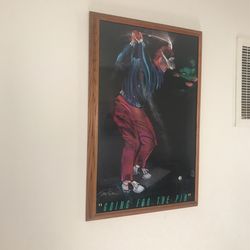 Golf Art Poster