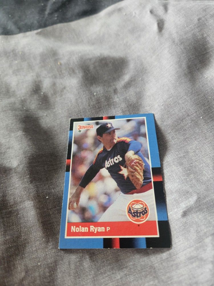 1988 Donruss Nolan Ryan Baseball Card
