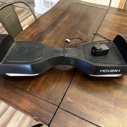 Hover Board With Kart Attachment 