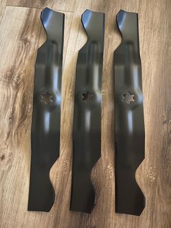 Set of 3 Lawn Mower Replacement Blades