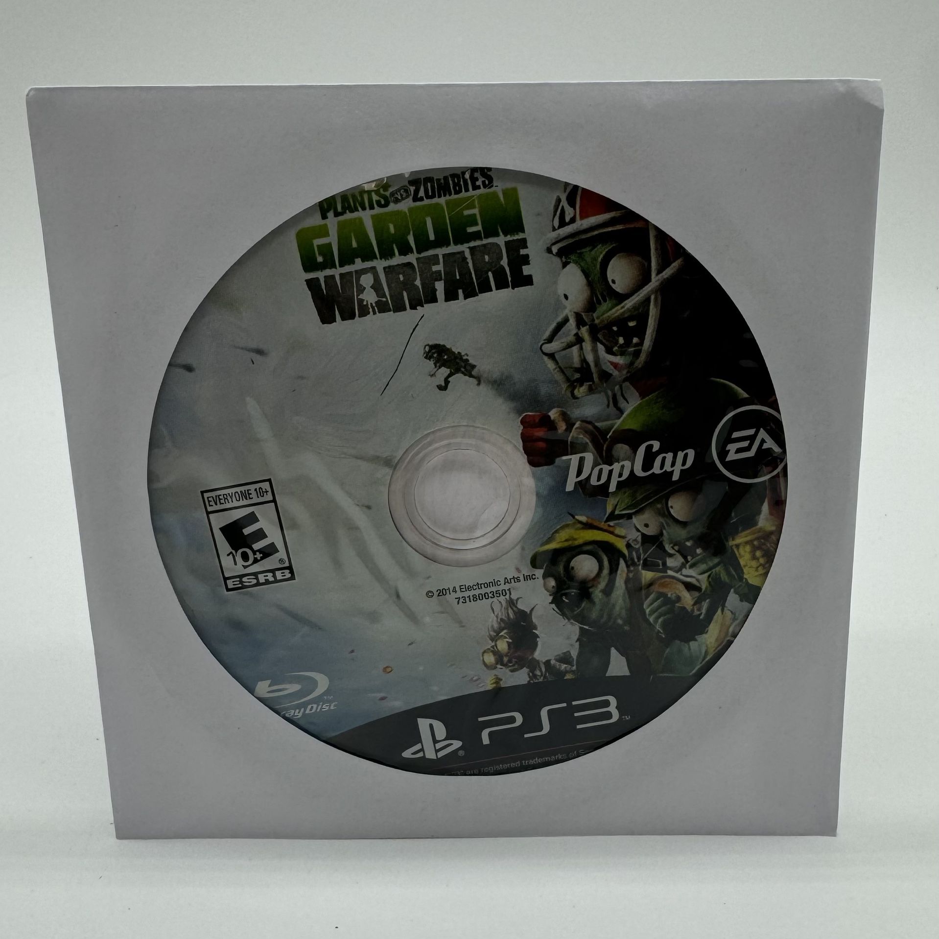 Plants vs Zombies Garden Warfare (PS3, Sony PlayStation 3) Disc Only Tested