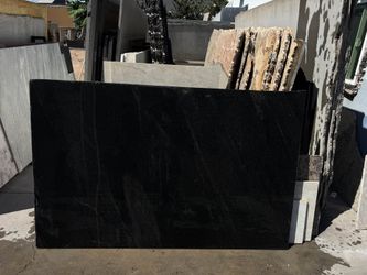 Natural Granite Nevada Black Honed Finish.