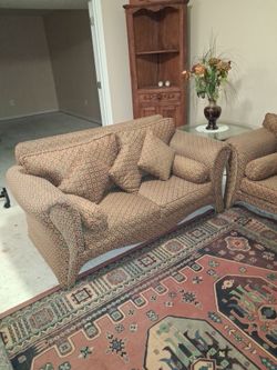 Couch and love seat