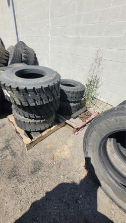 Skid Steer, aircraft Demo Tires