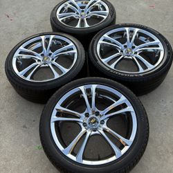 rims ACE 19 chrome 5x114.3 rines For Infiniti M35 G35 G37 Q40 Accord Civic Mustang Lancer Altima Maxima Wrx Camry Mazda Scion Acura Lexus Kia Dodge 