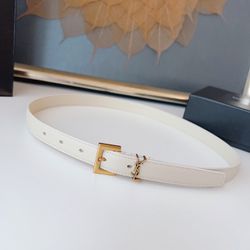 YSL Belt With Box For Birthday Gift 
