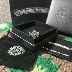 Chrome Heart’s Filigree Cross Ring