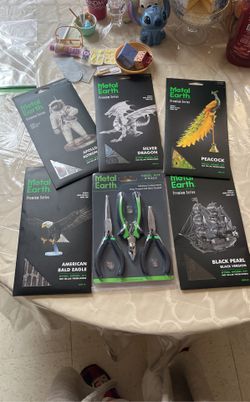 Metal Earth Tool Kit And Steel Model Kits 