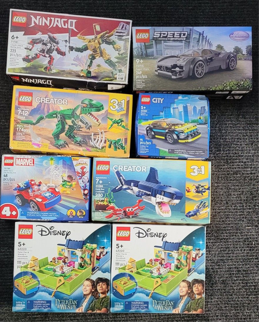 8 Brand New Lego Sets Please Read Full Add 