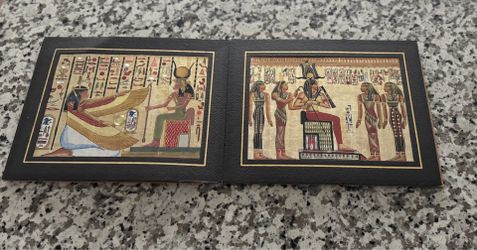 2 egyptian photo decor