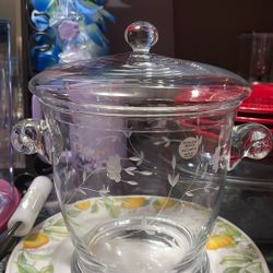 Hielera Grande Con Tapa  Heritage Princess House