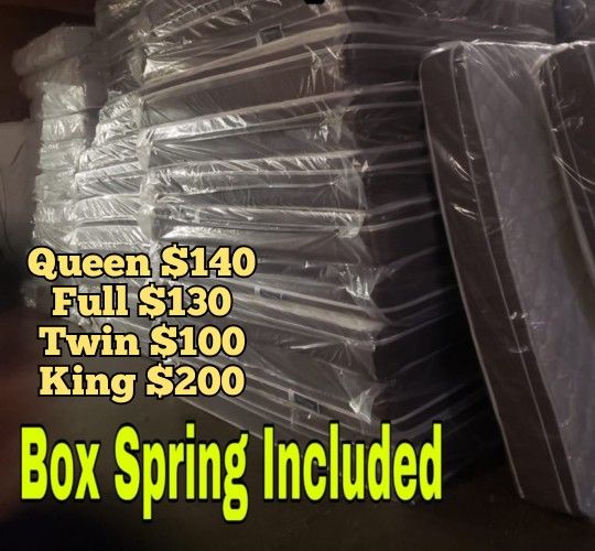 New Queen Pillow Top