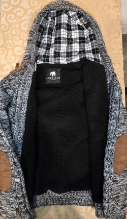 L Cardigan hoodie