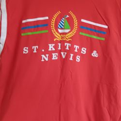 Vintage 90s St Kitts Tshirt Large