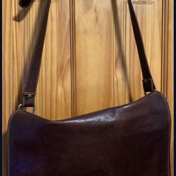 Messenger Bag Genuine Tuscany Italian Leather 