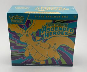Pokémon TCG Mega Evolution Ascended Heroes Elite Trainer Box