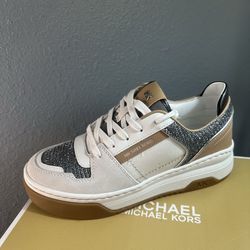 MICHAEL KORS Lexi sneaker Glitter Chain Mesh