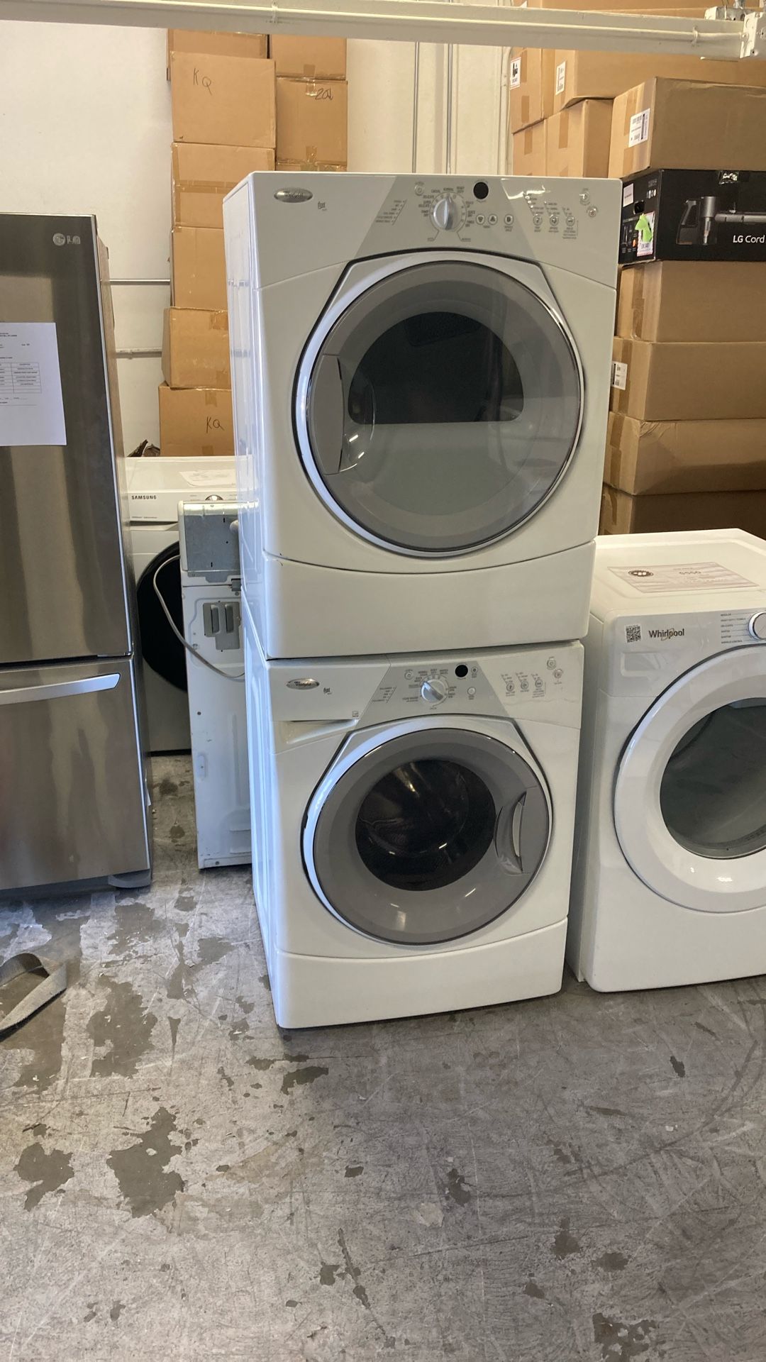 Whirlpool Stackable Washer And Dryer