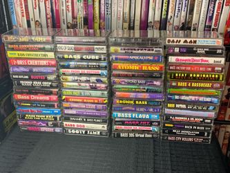 Vintage Old School Bass Lowrider Cassettes