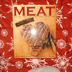 Omaha Steaks Meat Hardcover Cookbook