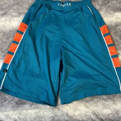 Nike Dri-fit Air Jordan B-Ball Shorts Cat Scratch Jumpman size XL Euc 
