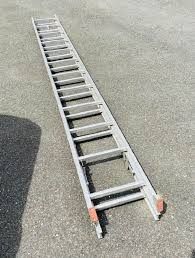 (2) 20" Ft Aluminum Extension Ladders