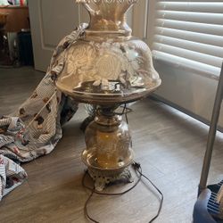 Vintage Glass Lamp