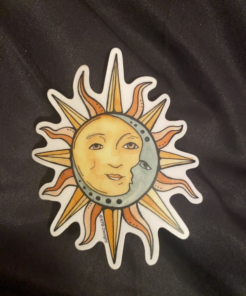 Sun & Moon Sticker 