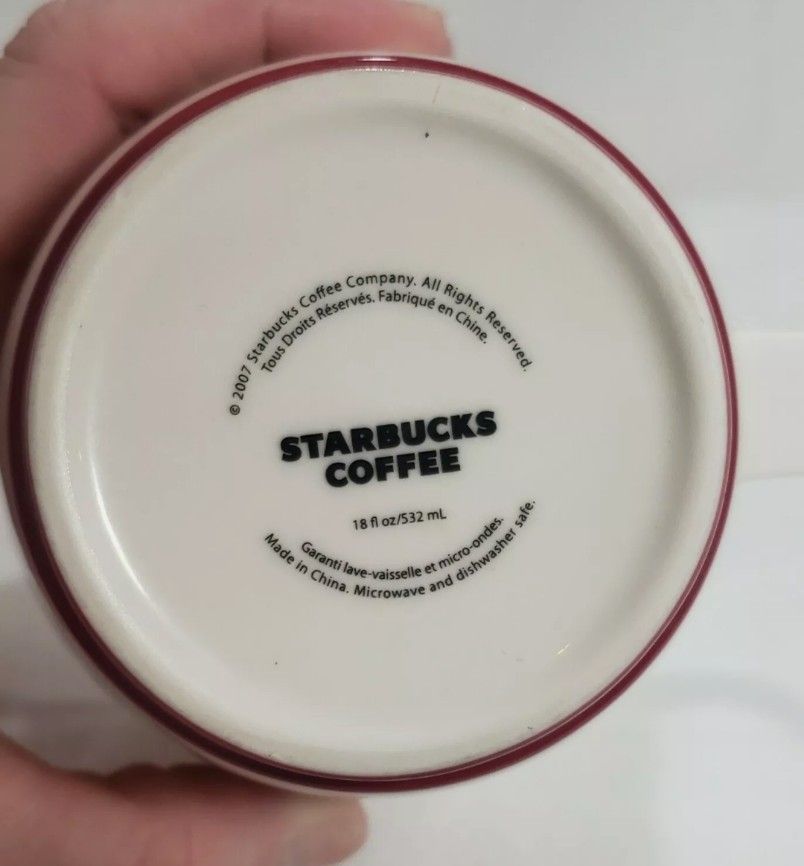 Starbucks Coffee Cup Tea Mug 2007