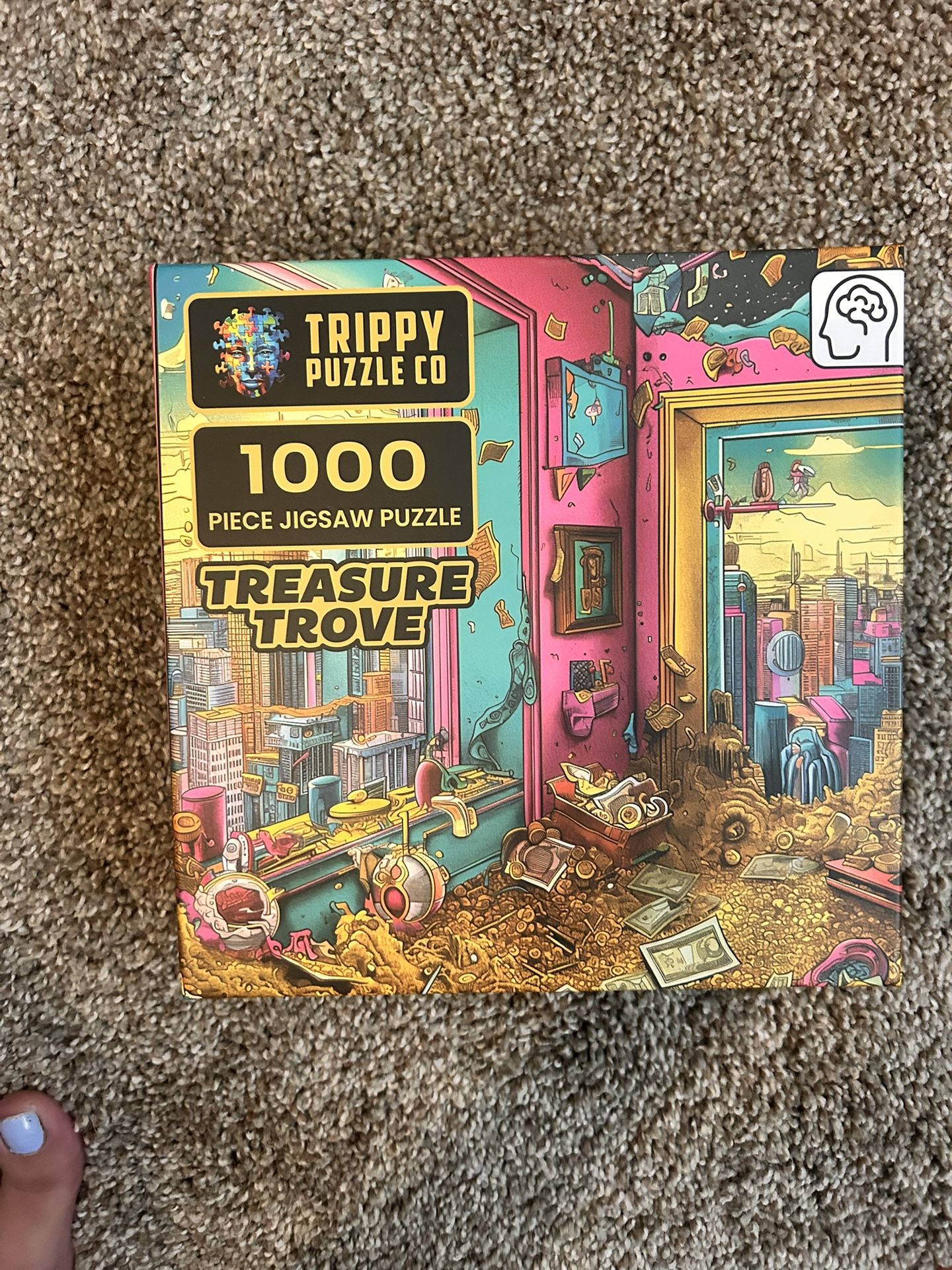 Trippy Puzzle Company - Treasure Trove - 1000 Piece Puzzle