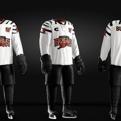 Cincinnati Bengals Hockey Jersey All Sizes
