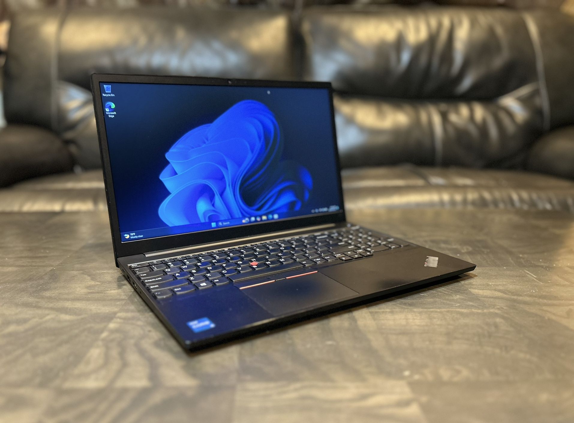 Lenovo ThinkPad Gen 2 E15 15.6” inches Core i5 11th gen 16GB RAM 512GB SSD Full HD 1080p laptop computer