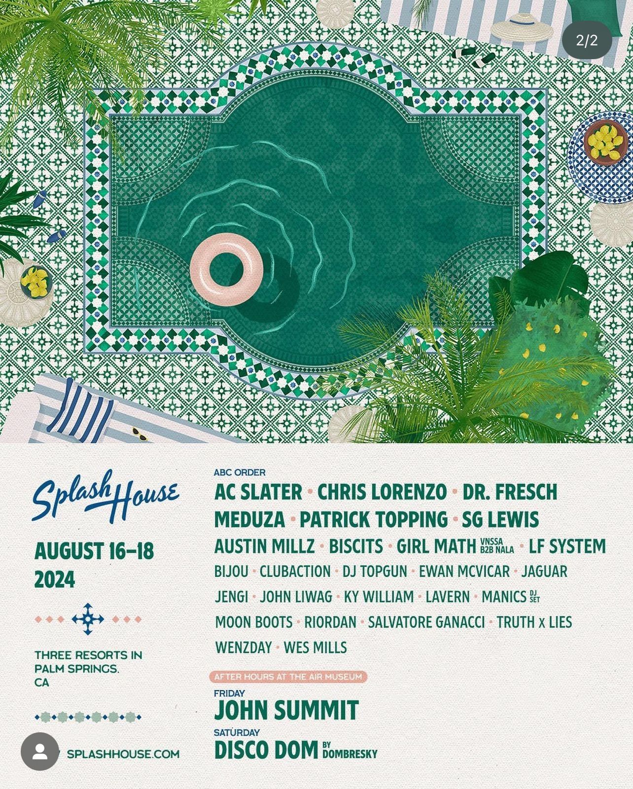 Splash House Weekend 2