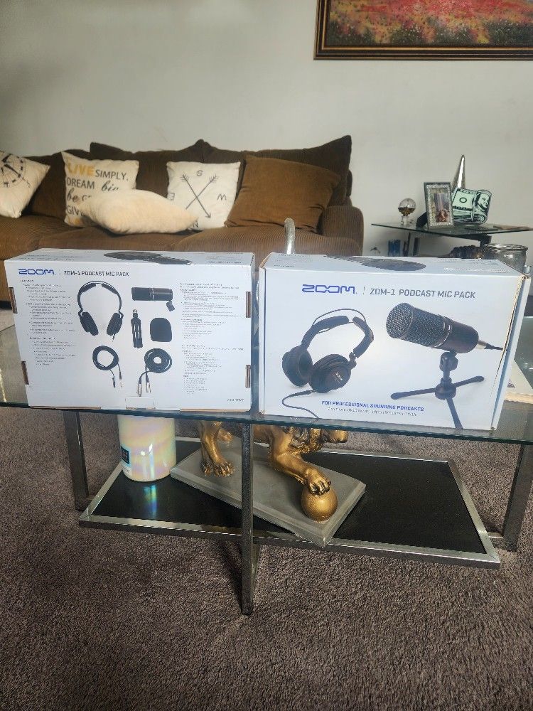Zoom ZDM-1 Podcast Mics (2)