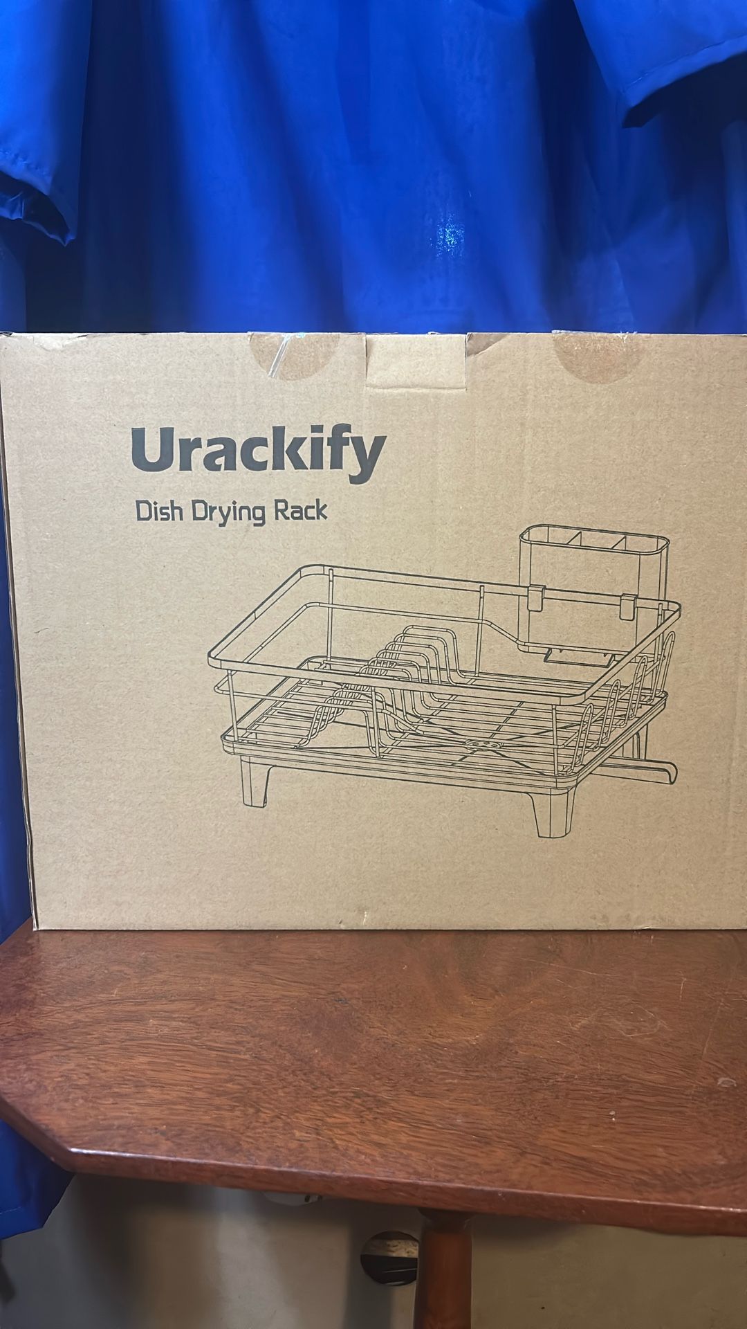 Urackify Dish Drying Rack Grey