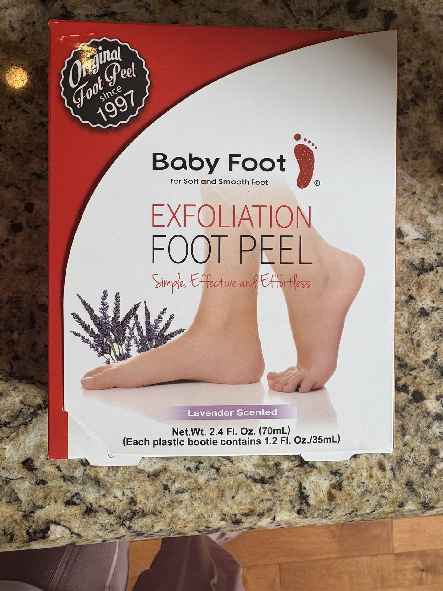 Baby Foot Exfoliation