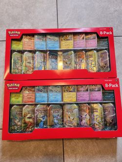 Pokemom Prismatic Evolution Mini Tin's