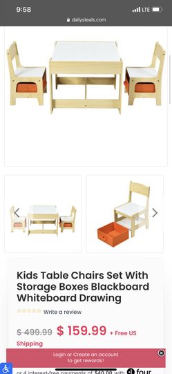Table chairs set