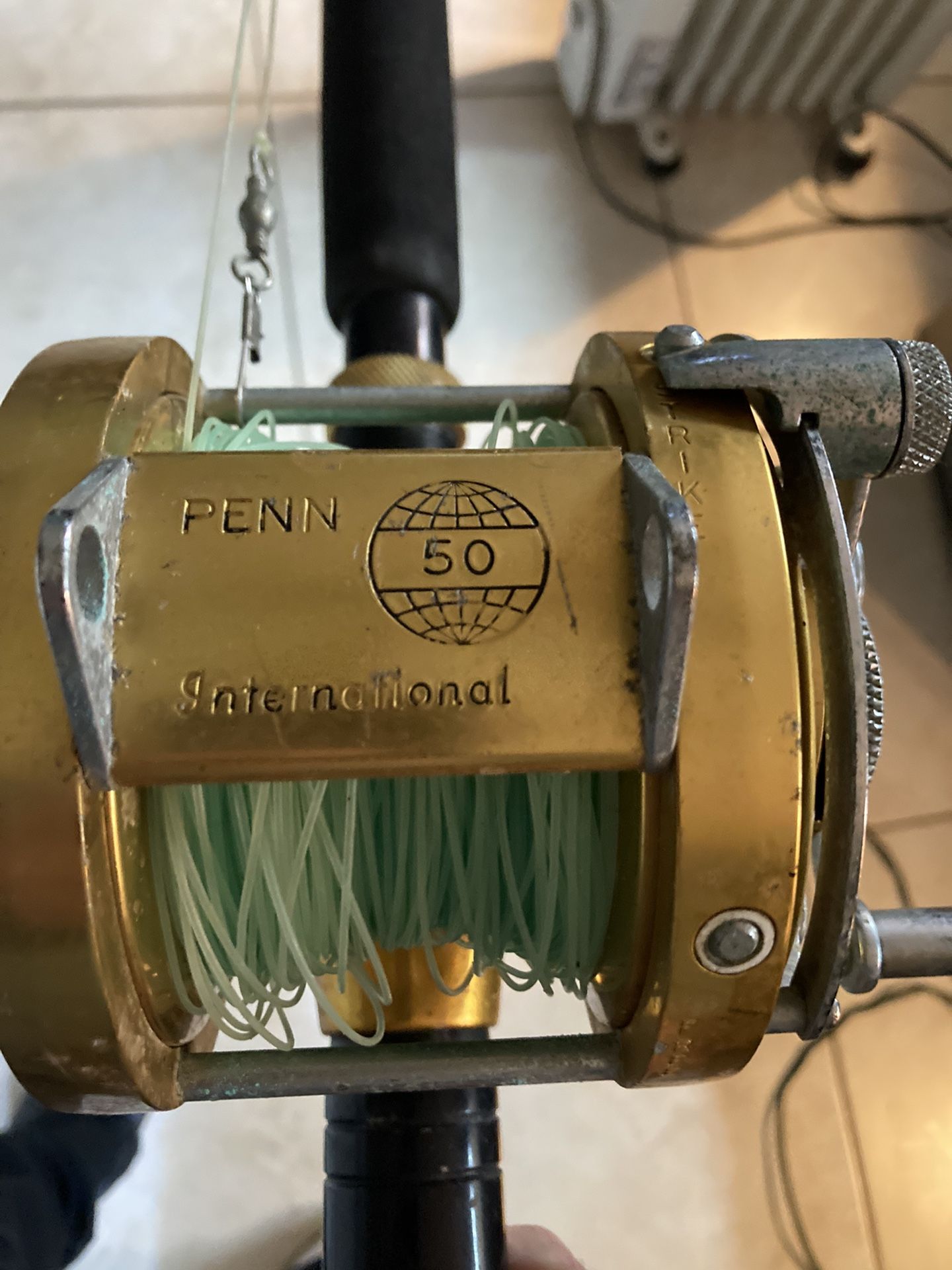 I’m selling my Penn international bait casters gold series 350 for both with rods