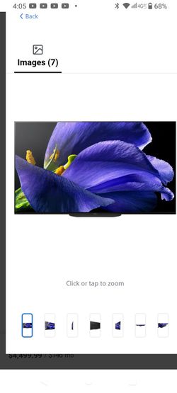 77" Sony MASTER Series 4K OLED Smart TV (XBR-77A9G) - Excellent Condition