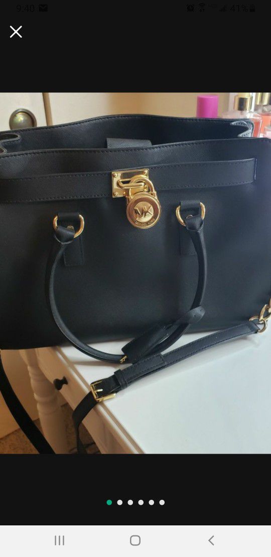 Black Mk Handbag