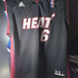 LeBron James HEAT JERSEY#6