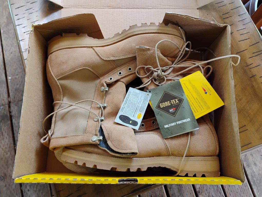 Brand New Combat Boots Size 10.5 Regular $100