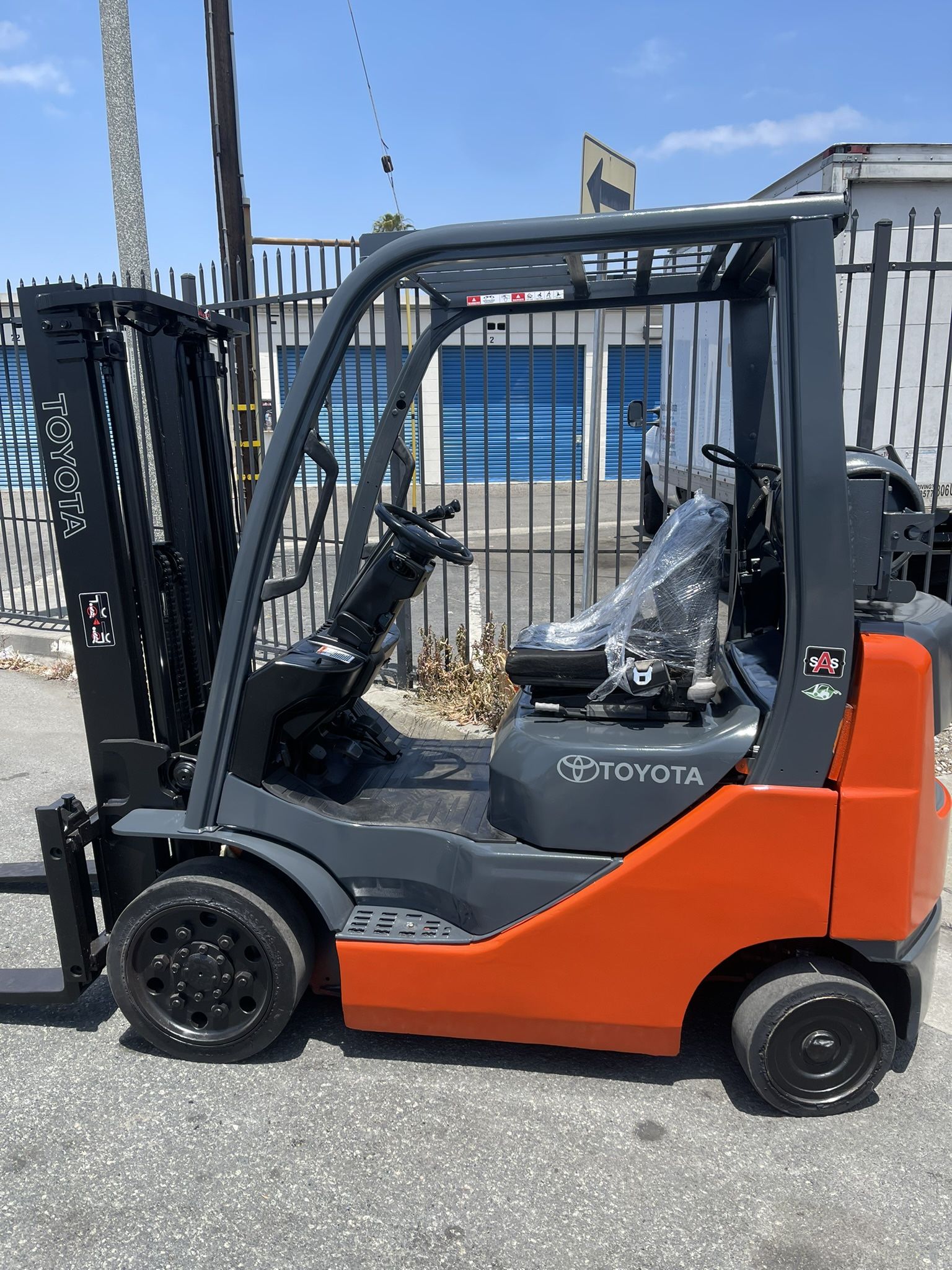 Model 8 Toyota Forklift