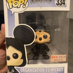 Kingdom Hearts Funko Pop Organization 13 Mickey
