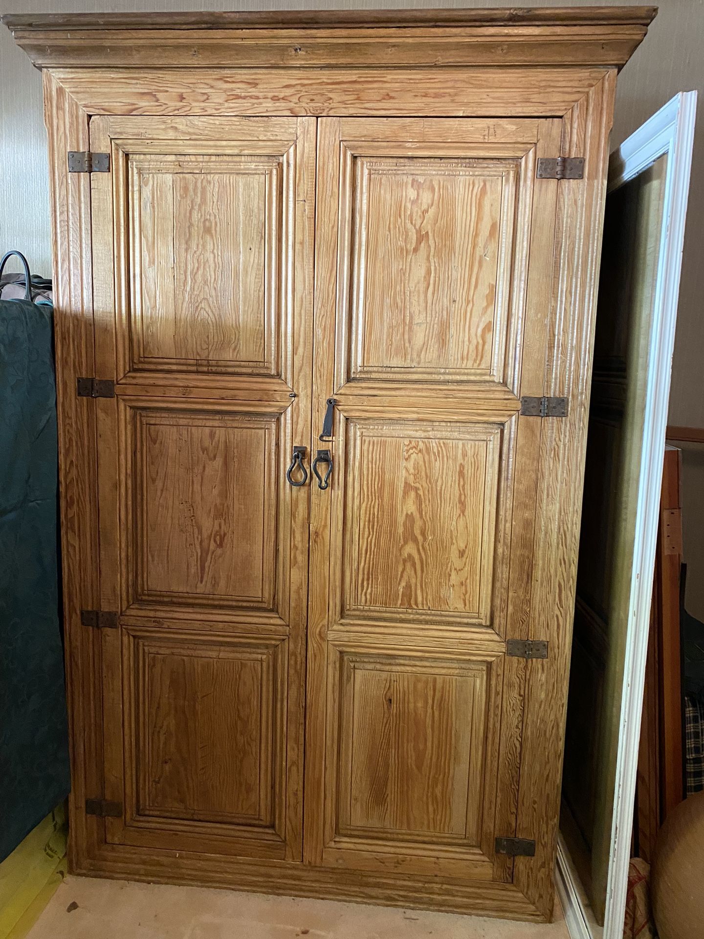Large Mesquite Armoire