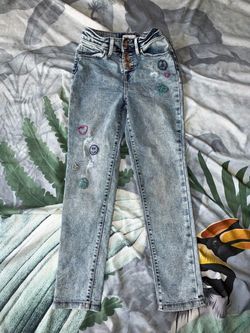 Girls jeans size 7 $10